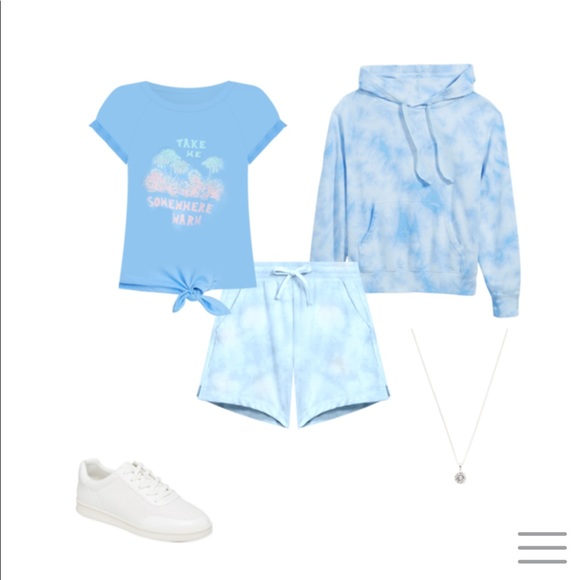 Extra High-Waisted Vintage Tie-Dyed Sweat Shorts - Picture 7 of 13